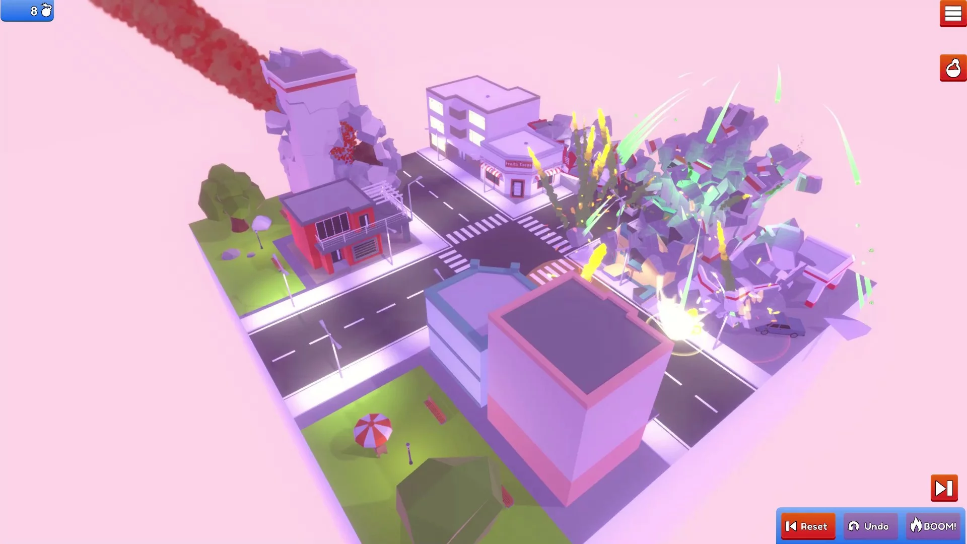 Изображение игры: City Destructor