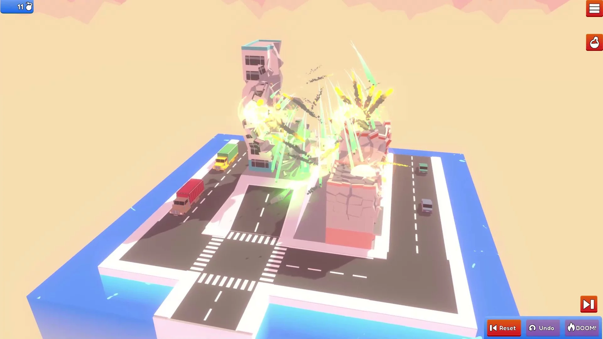 Изображение игры: City Destructor