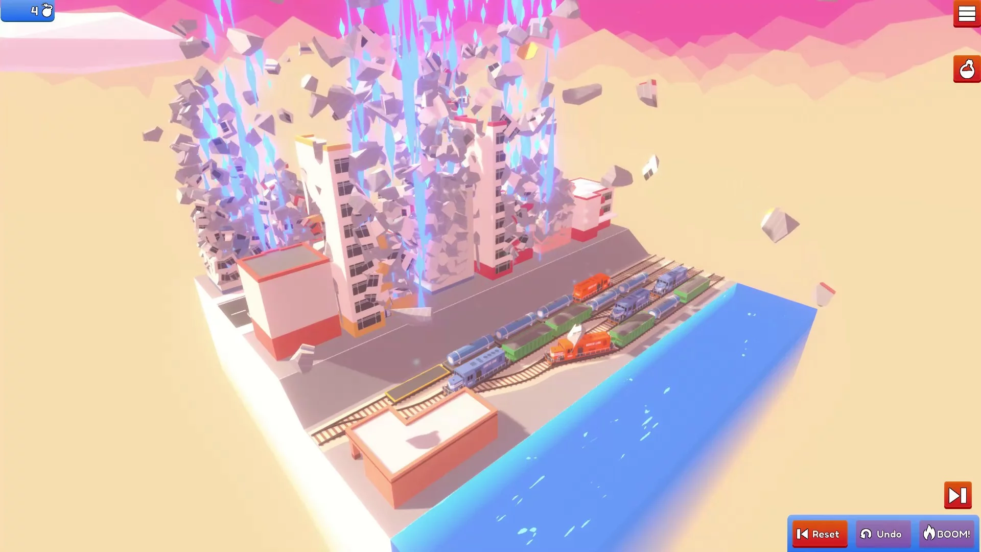 Изображение игры: City Destructor