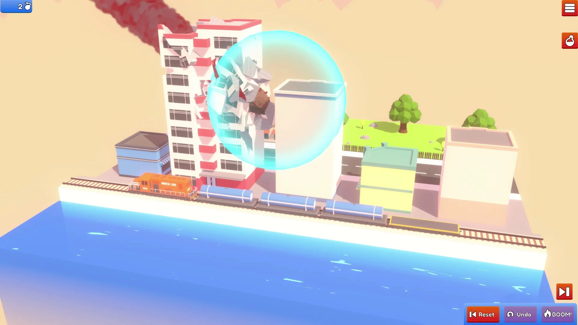 Изображение игры: City Destructor