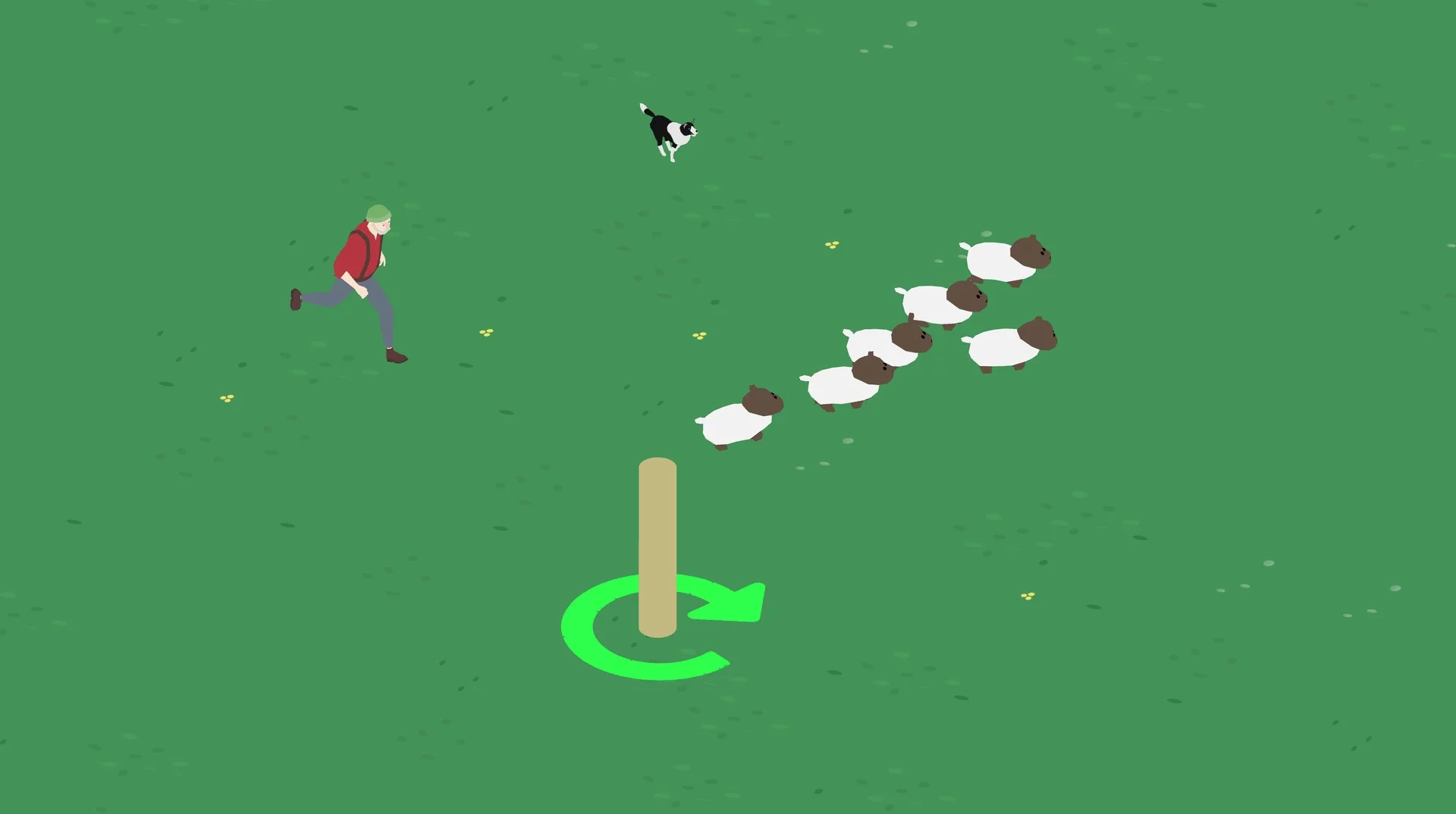 Изображение игры: Come Bye: A Sheepdog Simulator