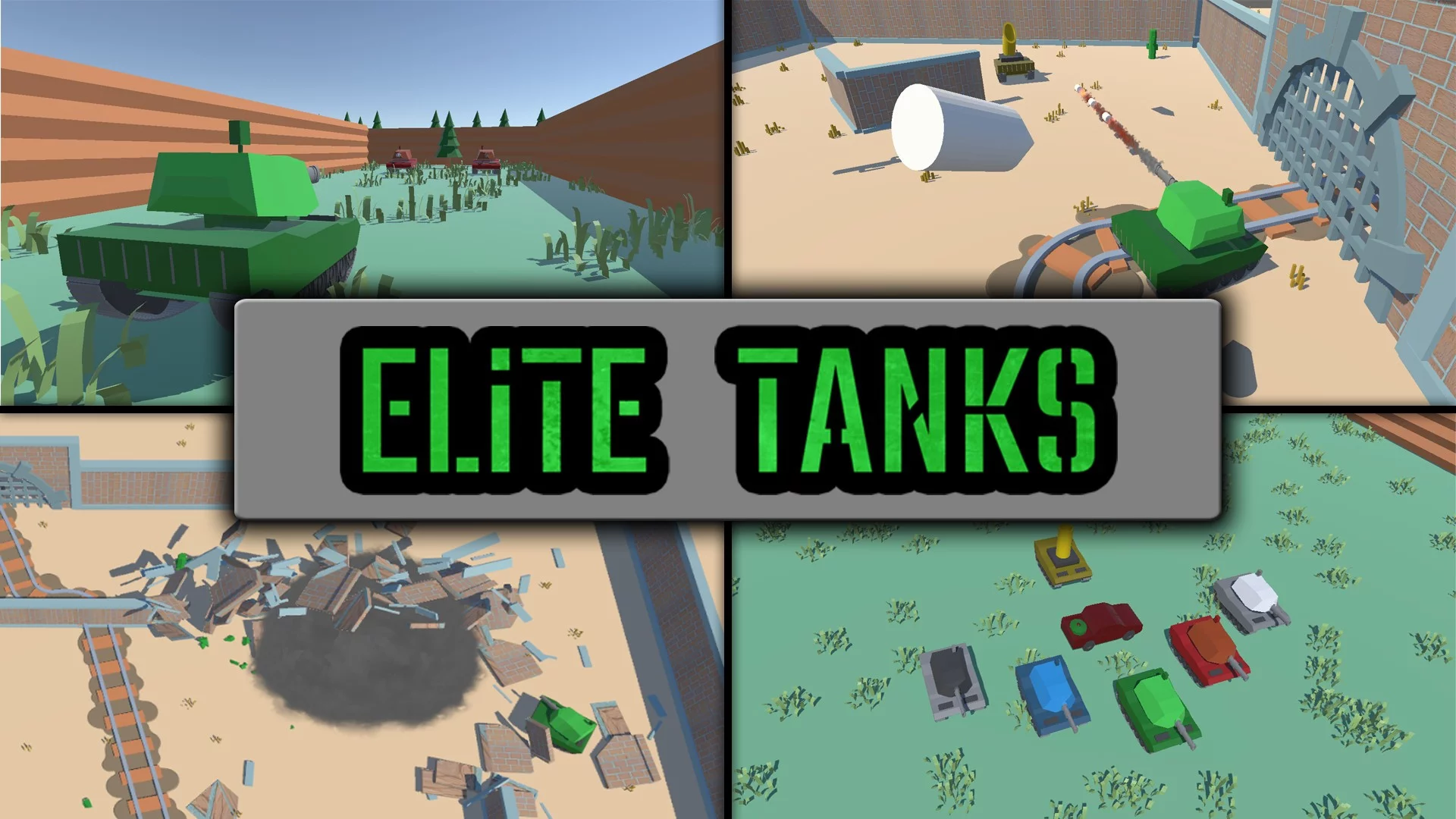 Изображение игры: Elite Tanks