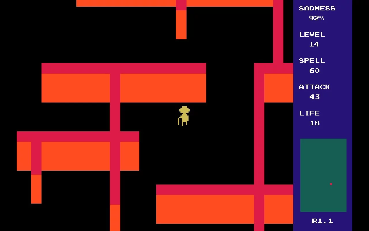 Изображение игры: The Odd Neon Void