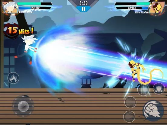 Изображение игры: Stick Shadow Fighter