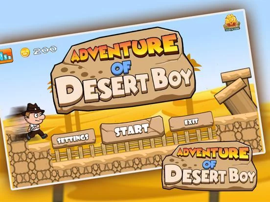 Изображение игры: Ted Adventure-The Desert World