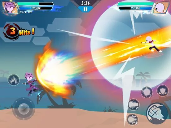 Изображение игры: Stick Shadow Fighter