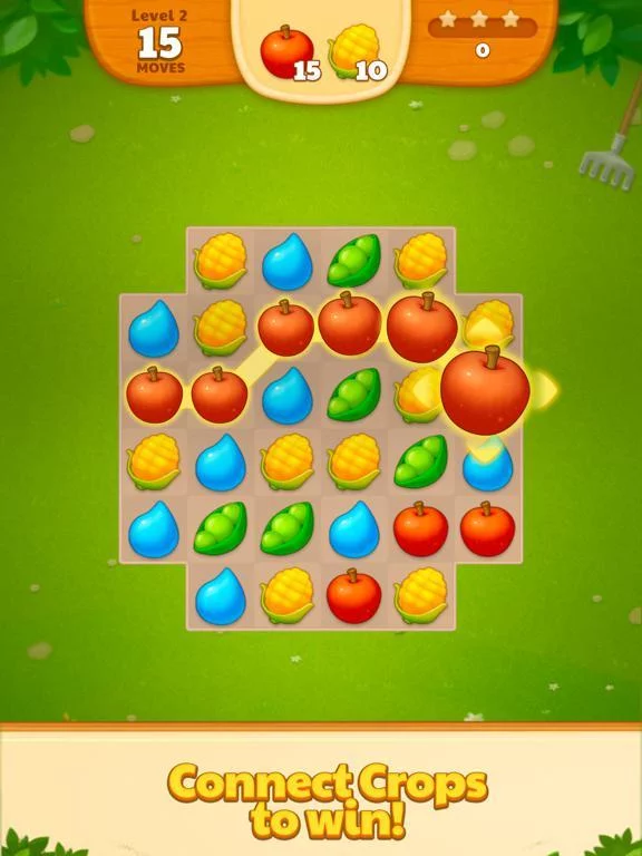 Изображение игры: Garden Harvest Link Match
