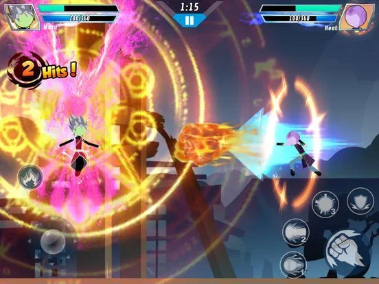 Изображение игры: Stick Shadow Fighter