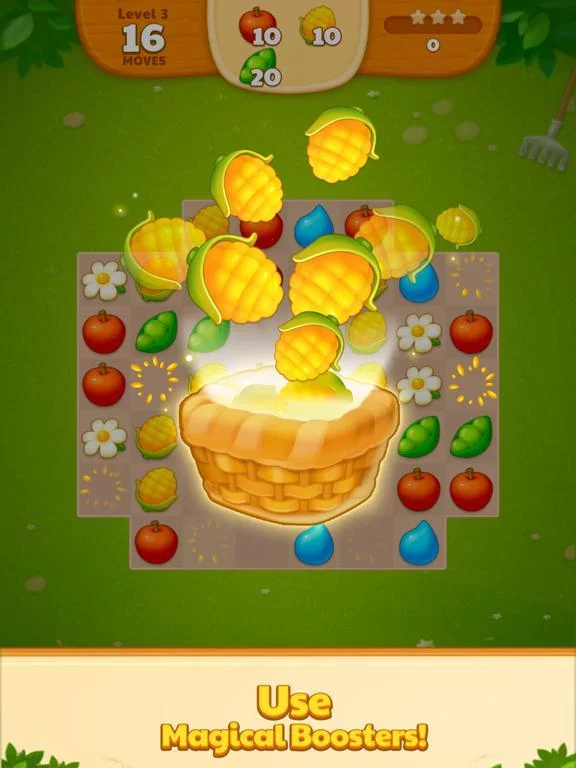 Изображение игры: Garden Harvest Link Match