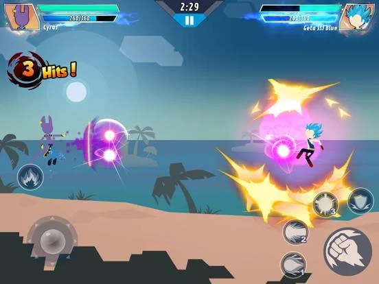 Изображение игры: Stick Shadow Fighter