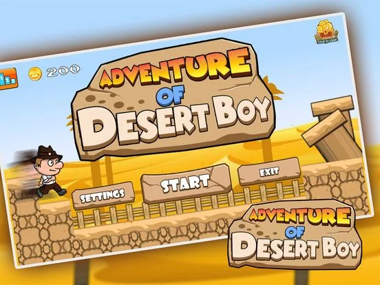 Изображение игры: Ted Adventure-The Desert World