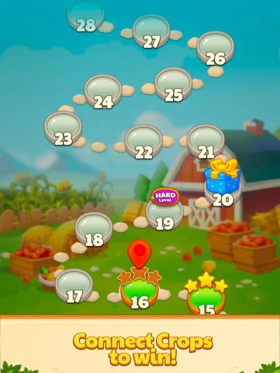 Изображение игры: Garden Harvest Link Match