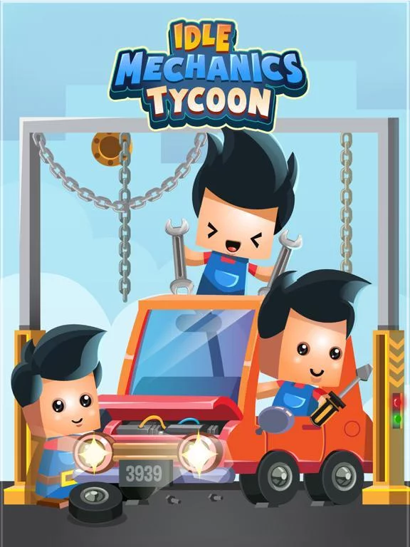 Изображение игры: Idle Mechanic Manager Tycoon