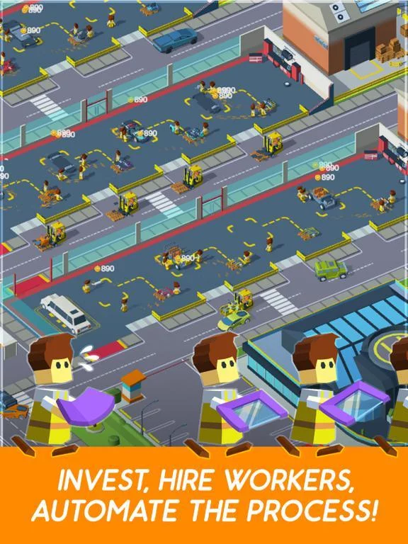 Изображение игры: Idle Mechanic Manager Tycoon