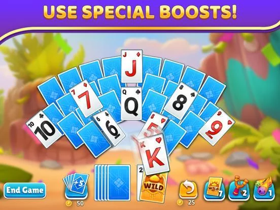 Изображение игры: Puzzle Solitaire!