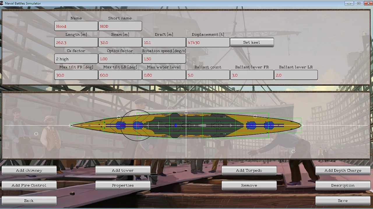 Изображение игры: Naval Battles Simulator