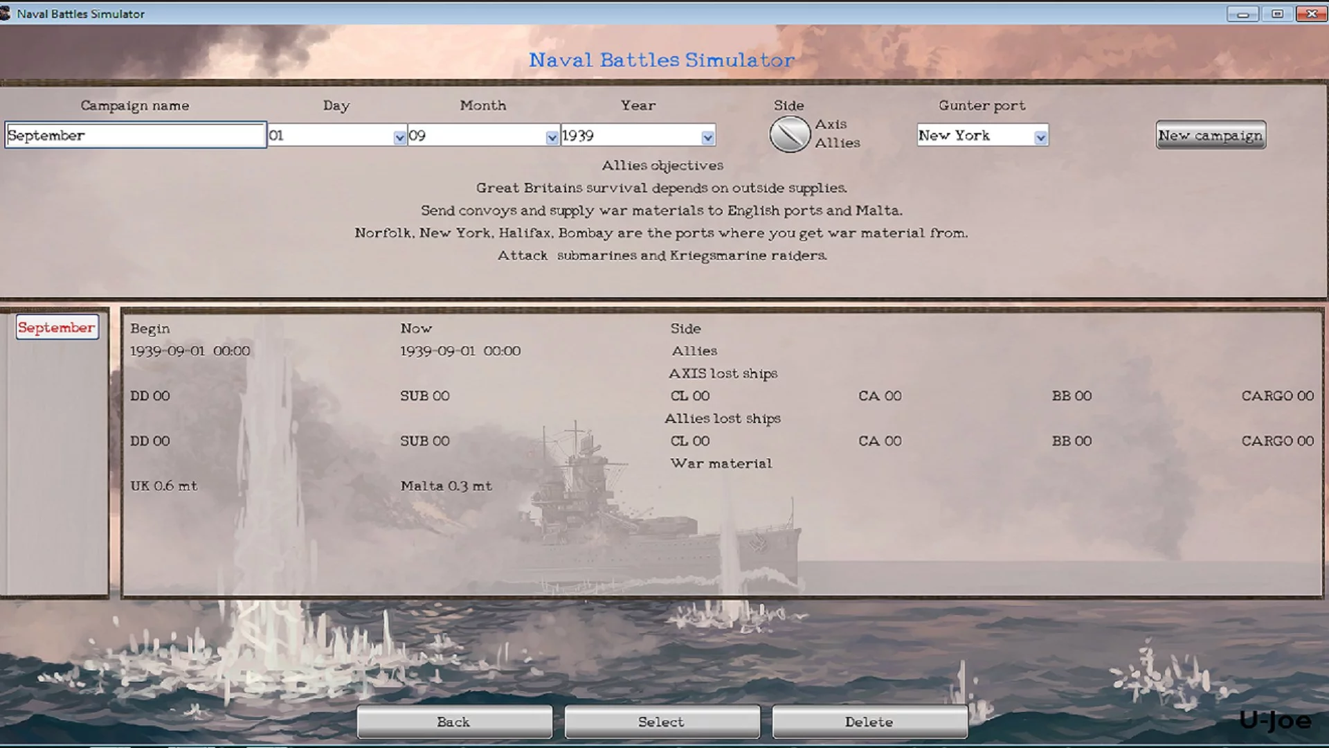 Изображение игры: Naval Battles Simulator