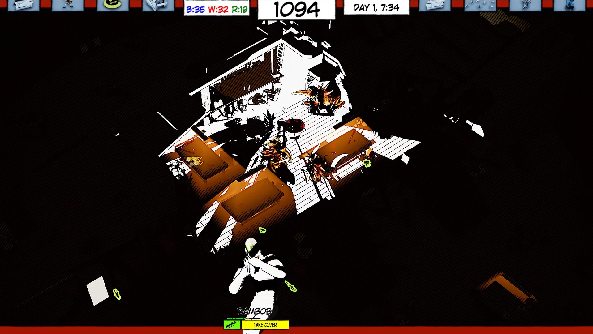 Изображение игры: Space Raiders in Space