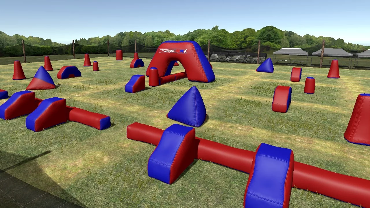 Изображение игры: Tournament Paintball VR