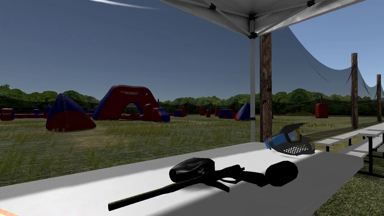 Изображение игры: Tournament Paintball VR