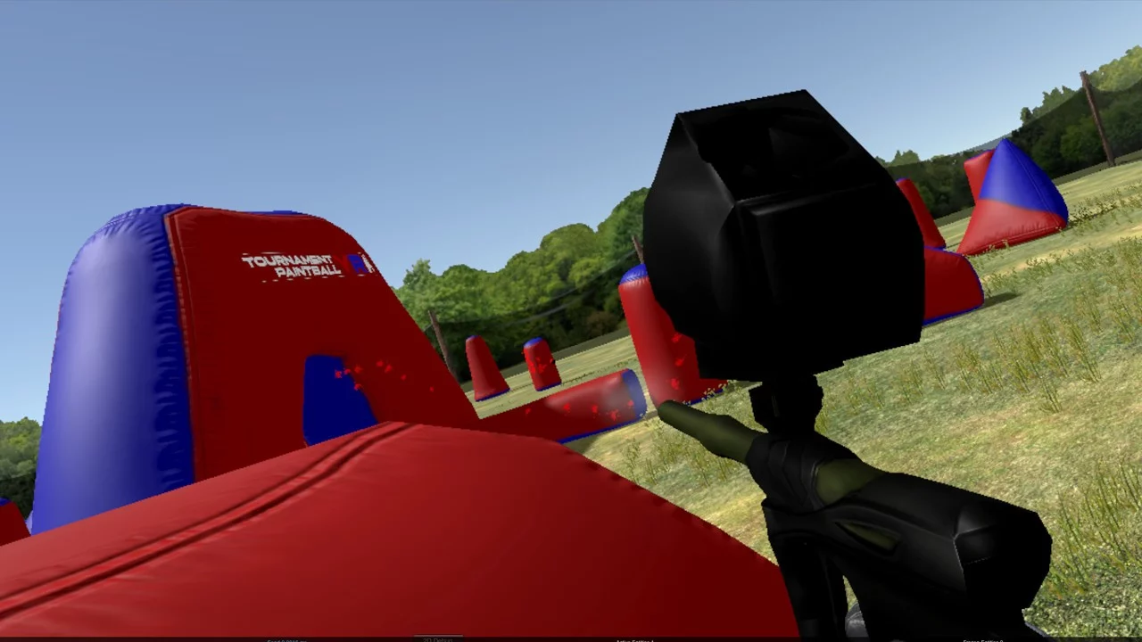 Изображение игры: Tournament Paintball VR
