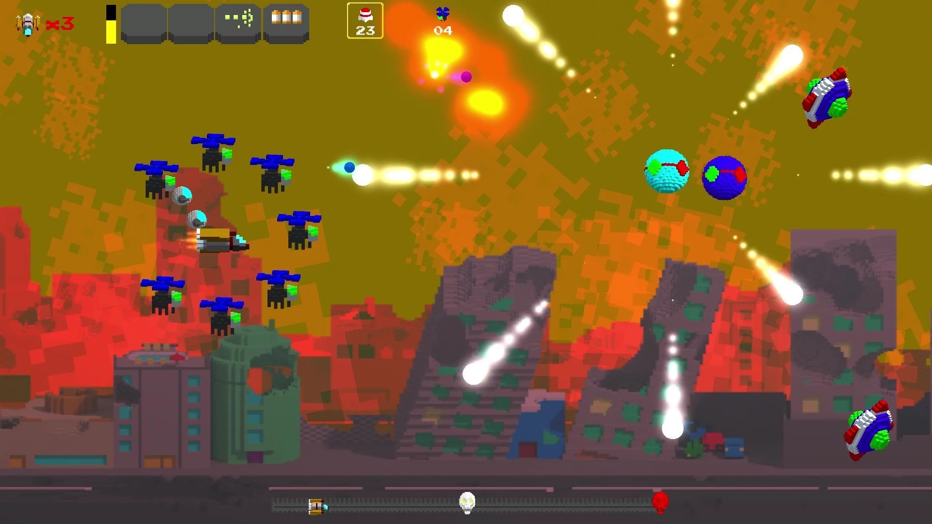 Изображение игры: Space Foes