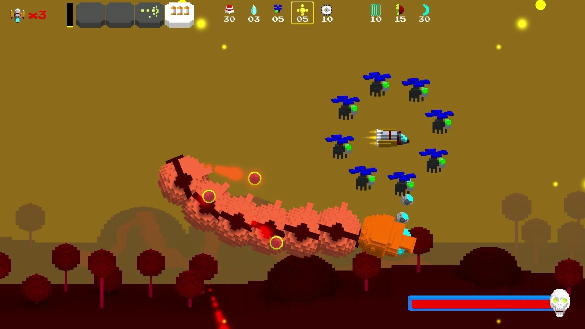 Изображение игры: Space Foes