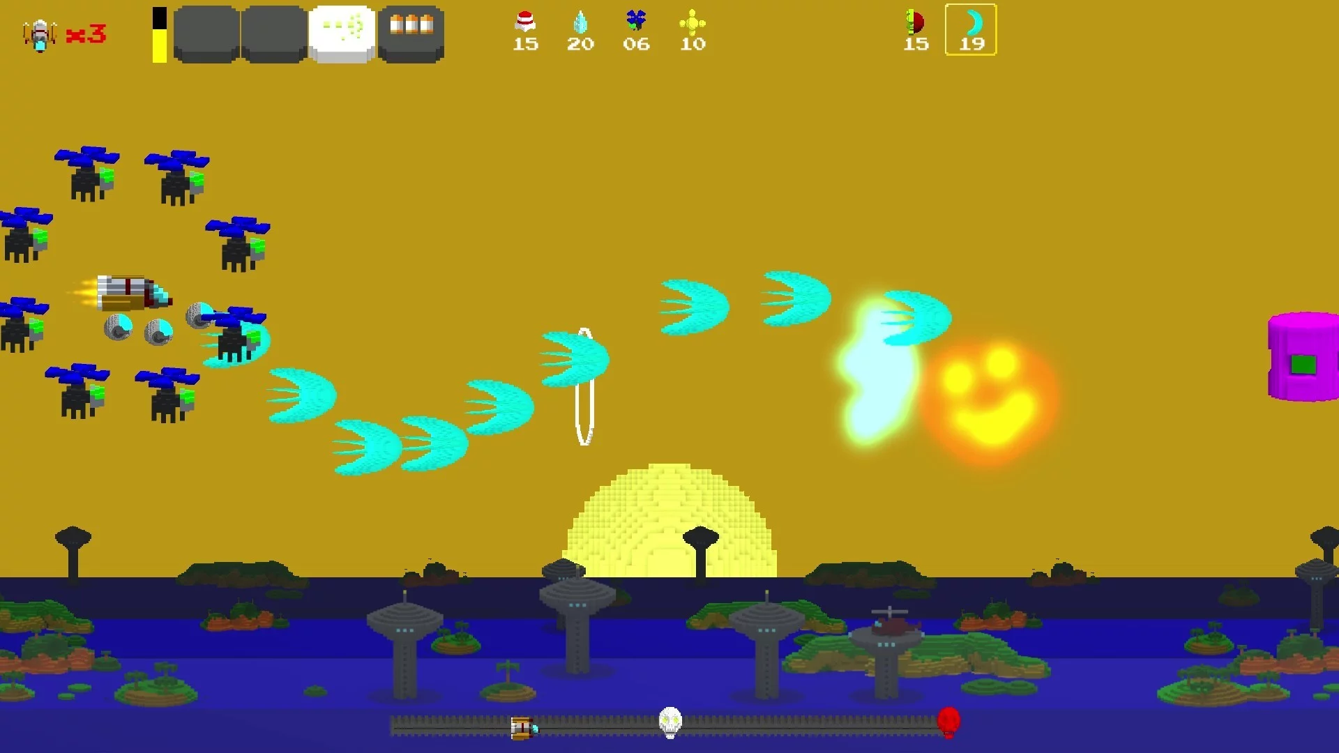Изображение игры: Space Foes