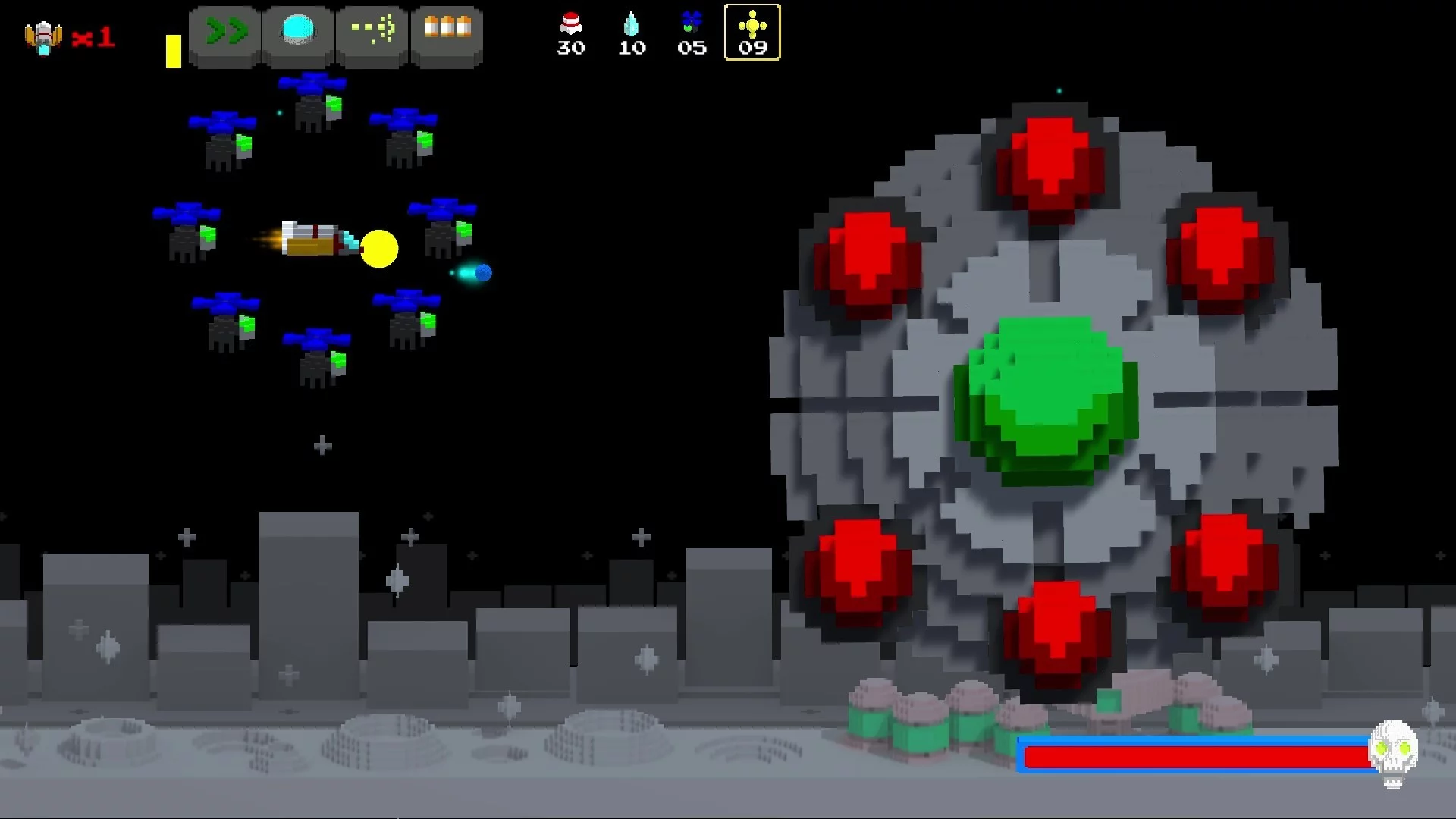 Изображение игры: Space Foes