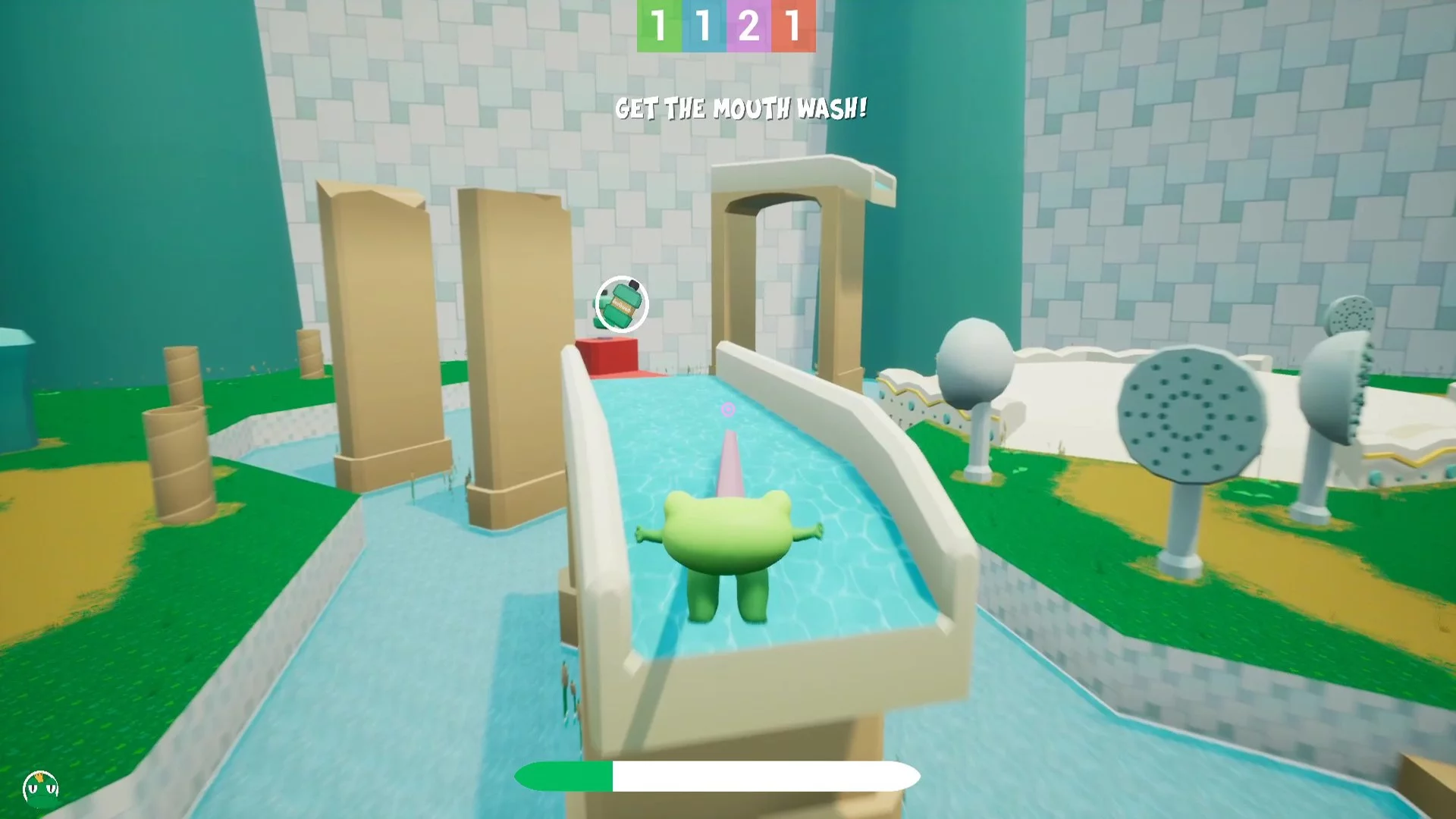 Изображение игры: Frog Bath