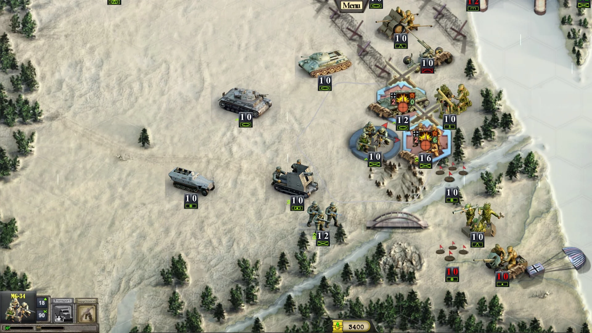 Изображение игры: Frontline: Panzer Blitzkrieg!