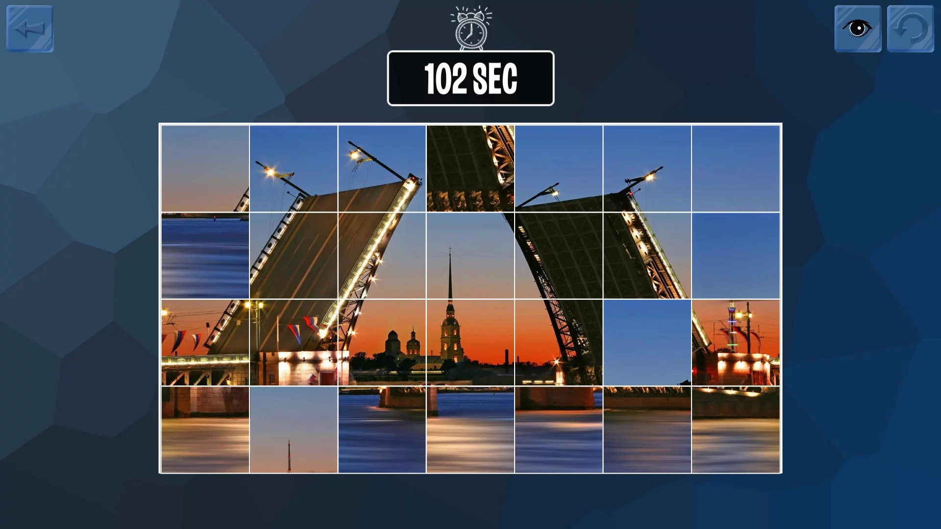 Изображение игры: Easy puzzle: Bridges