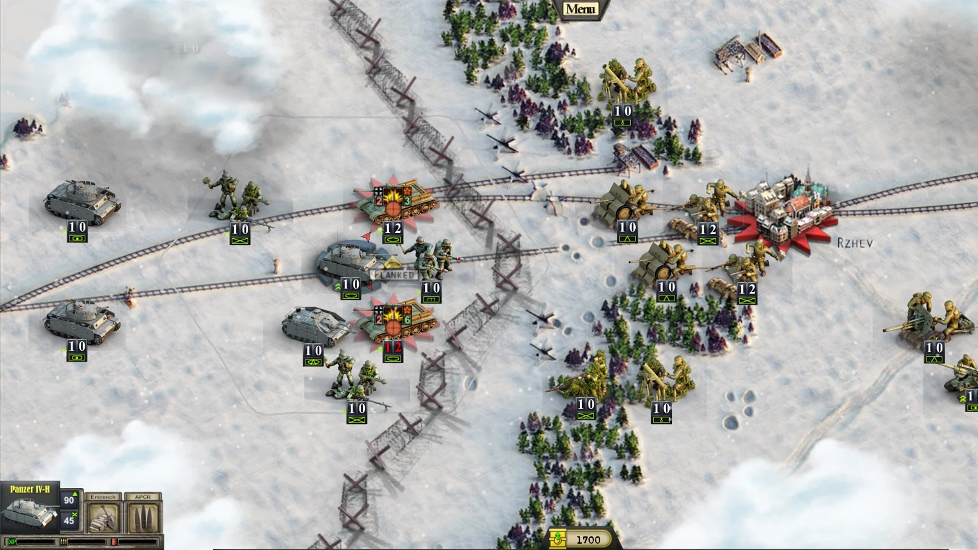 Изображение игры: Frontline: Panzer Blitzkrieg!