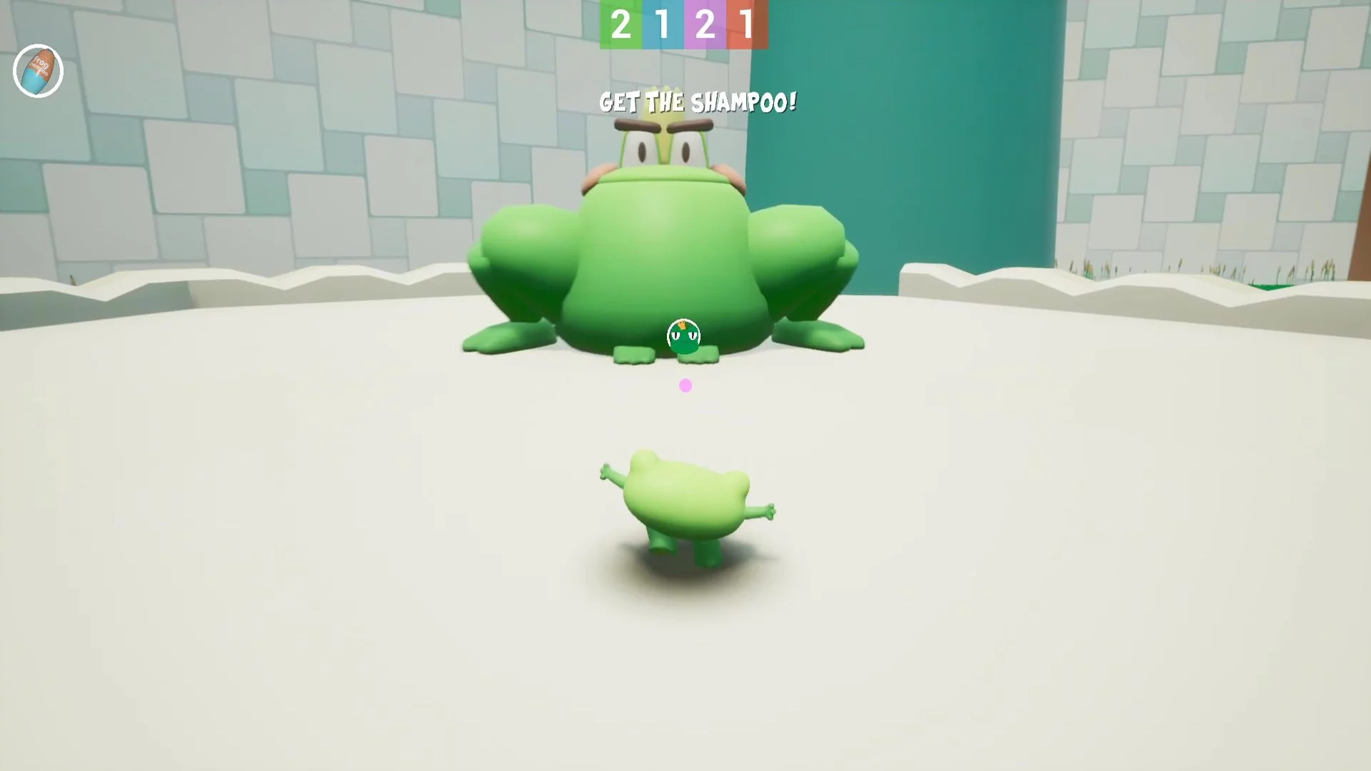 Изображение игры: Frog Bath
