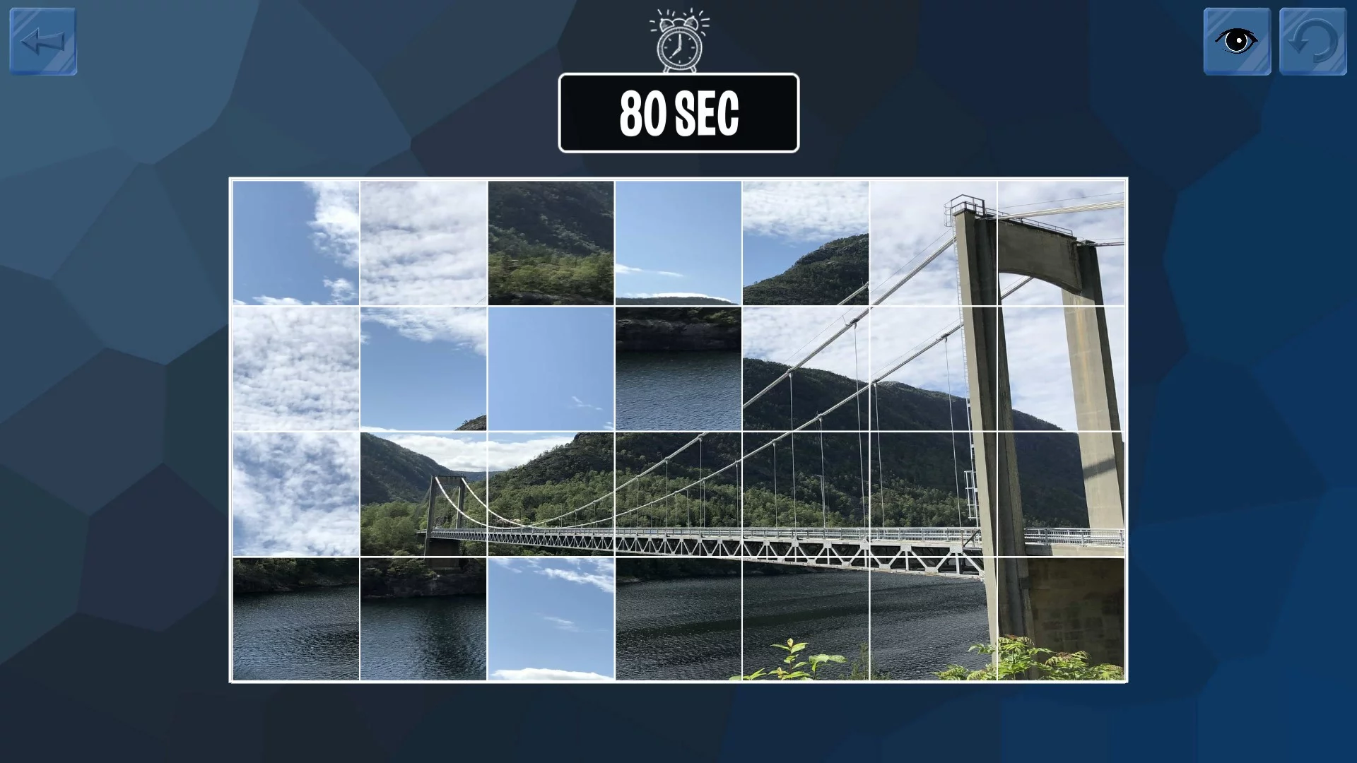 Изображение игры: Easy puzzle: Bridges