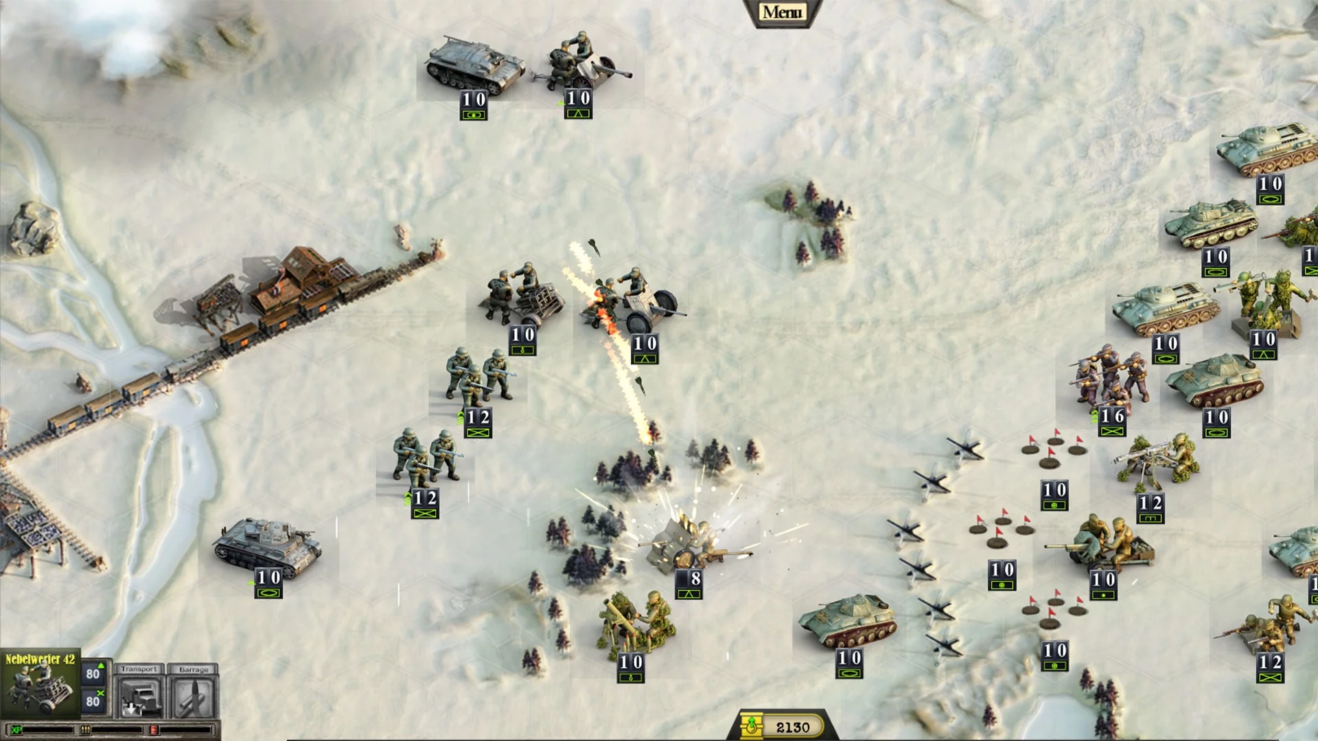 Изображение игры: Frontline: Panzer Blitzkrieg!
