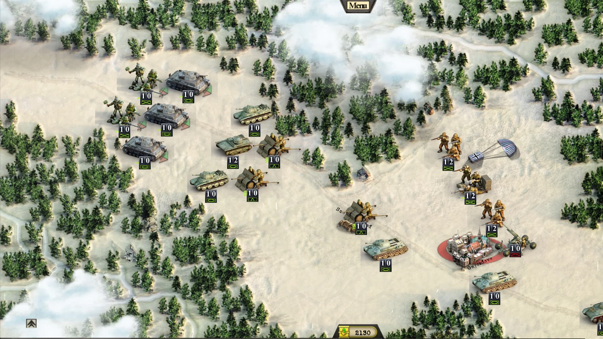 Изображение игры: Frontline: Panzer Blitzkrieg!