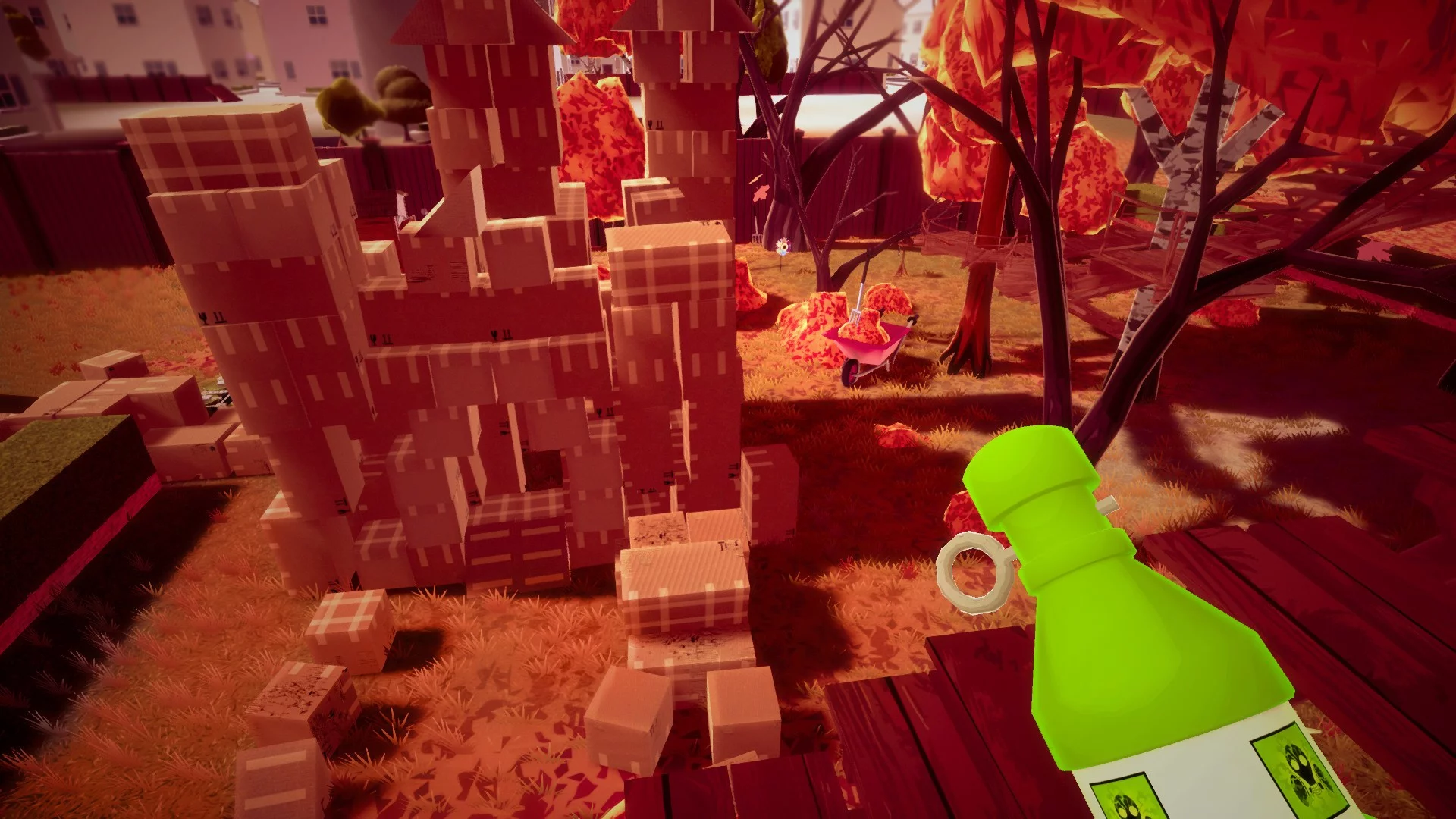 Изображение игры: Cartonfall: Fortress - Defend Cardboard Castle