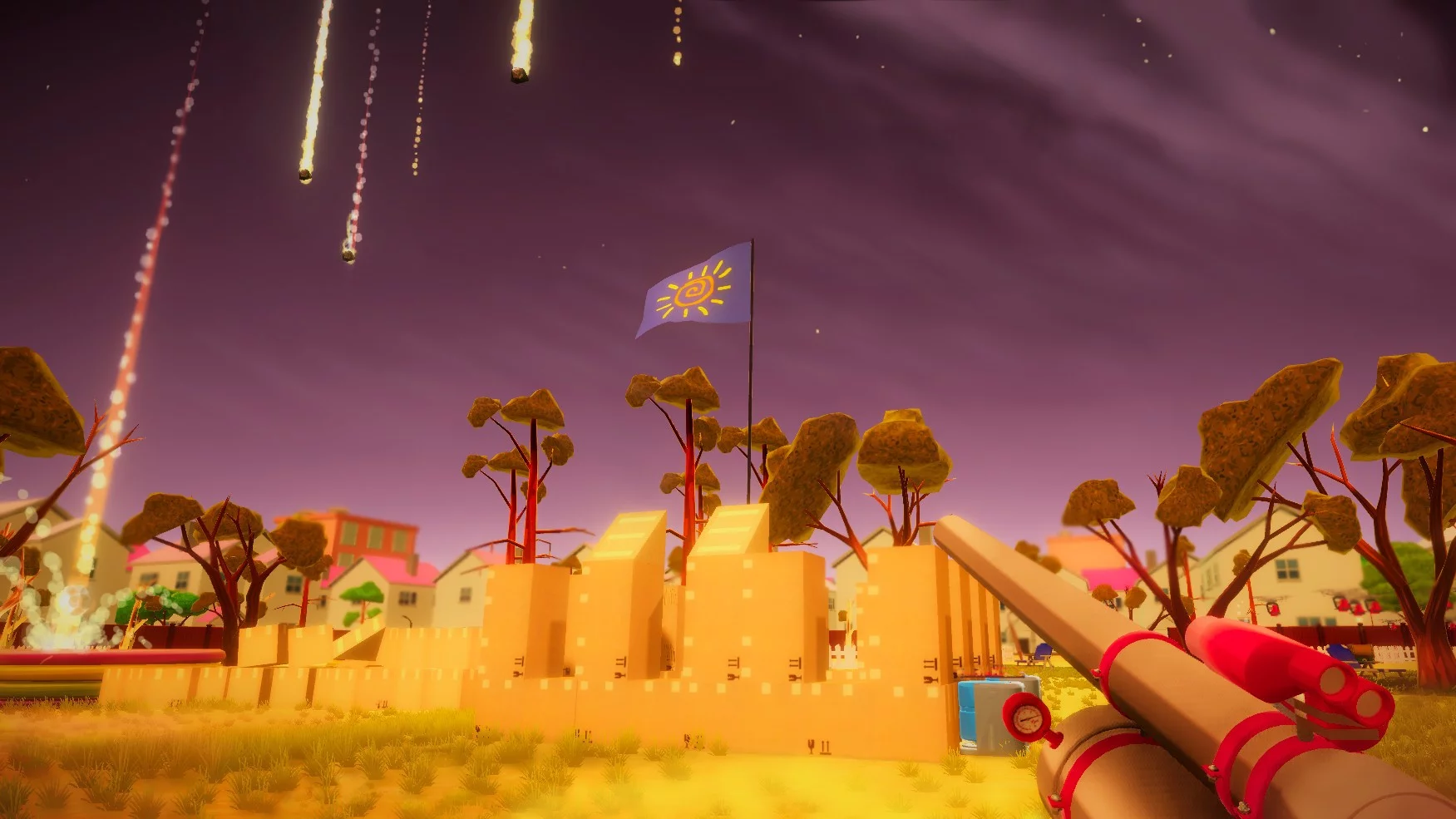 Изображение игры: Cartonfall: Fortress - Defend Cardboard Castle