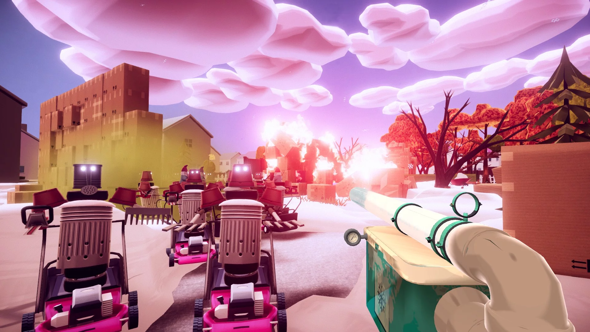 Изображение игры: Cartonfall: Fortress - Defend Cardboard Castle