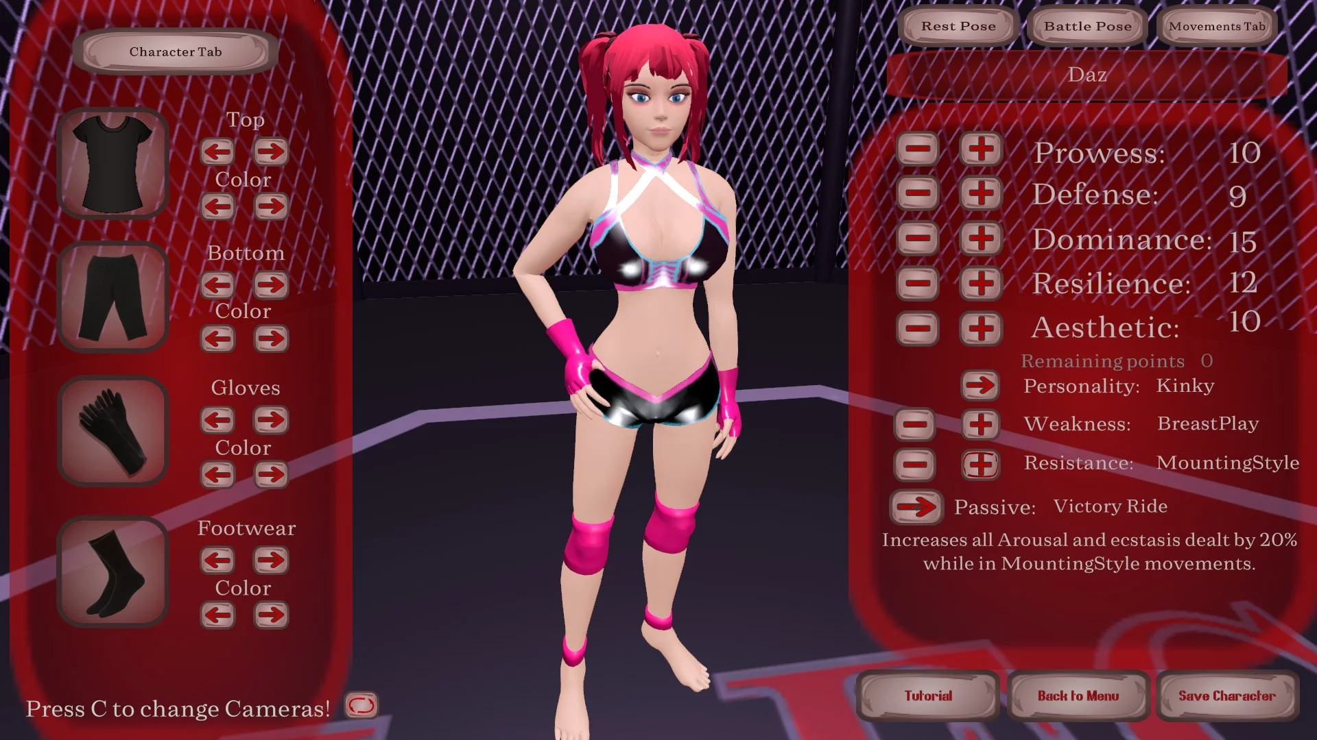 Изображение игры: Kinky Fight Club