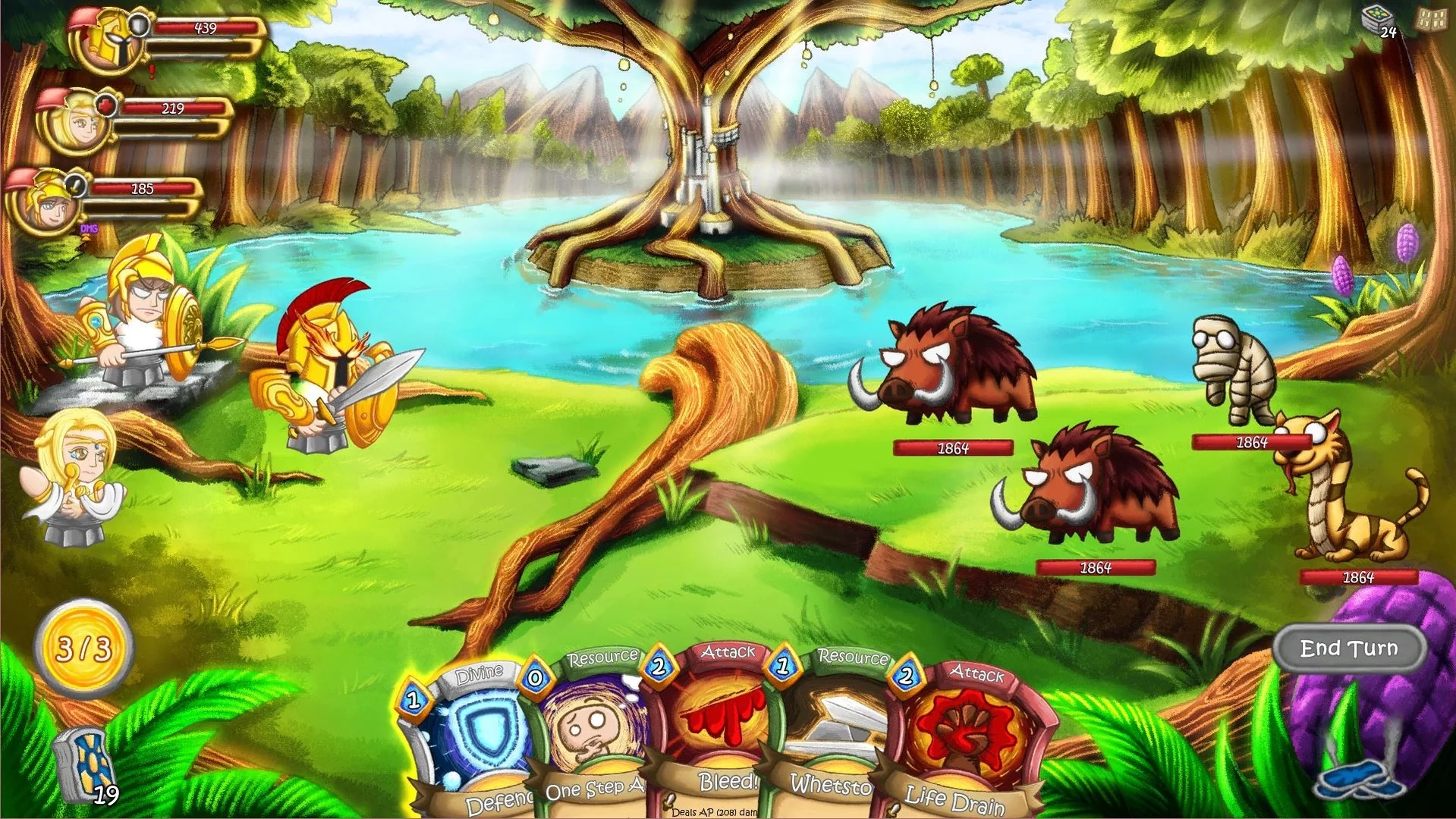 Изображение игры: Cardnarok: Raid with Gods