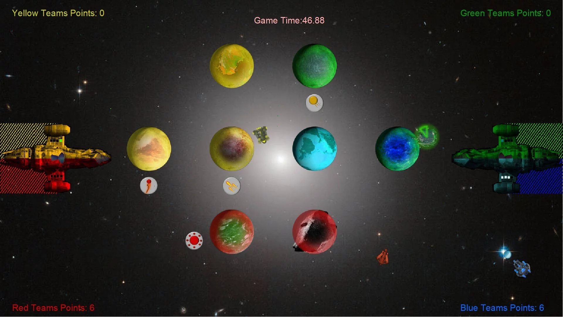 Изображение игры: Planet Bounce
