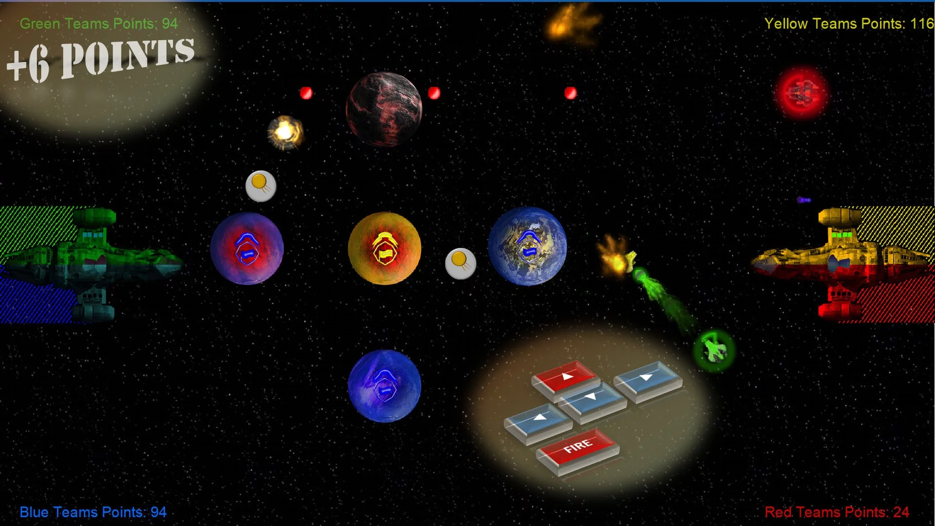 Изображение игры: Planet Bounce