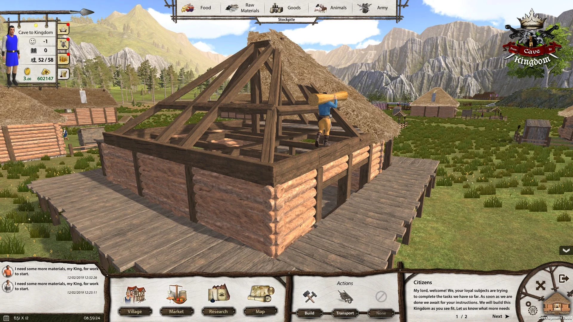 Изображение игры: Cave to Kingdom