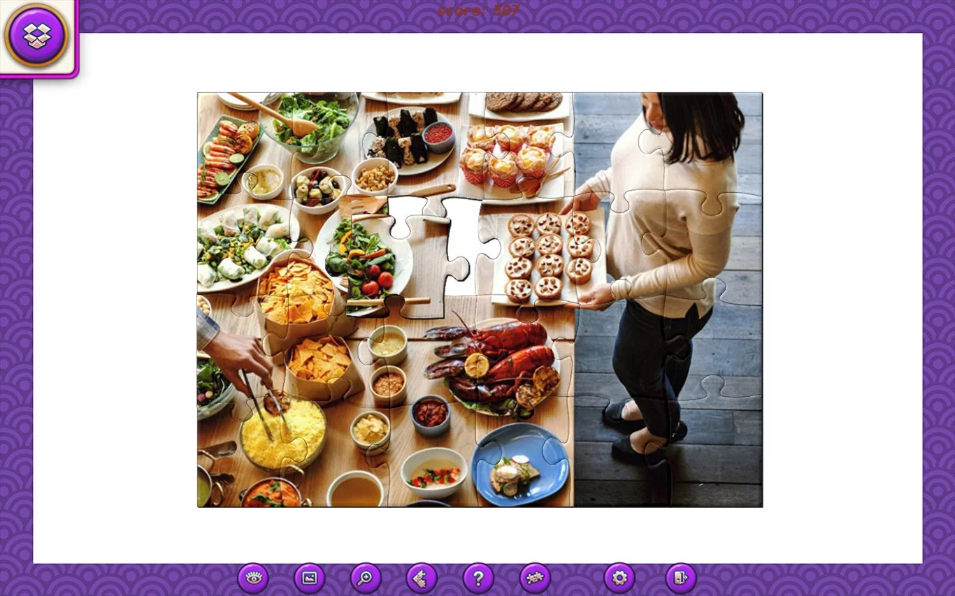 Изображение игры: Tasty Jigsaw: Happy Hour (拼图)