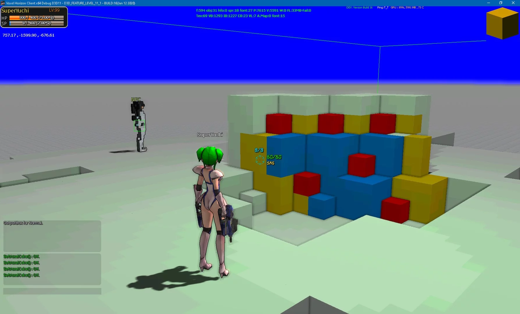 Изображение игры: VOXEL HORIZON
