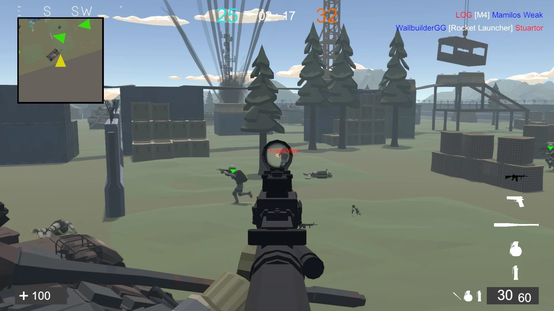 Изображение игры: Low Poly Forces