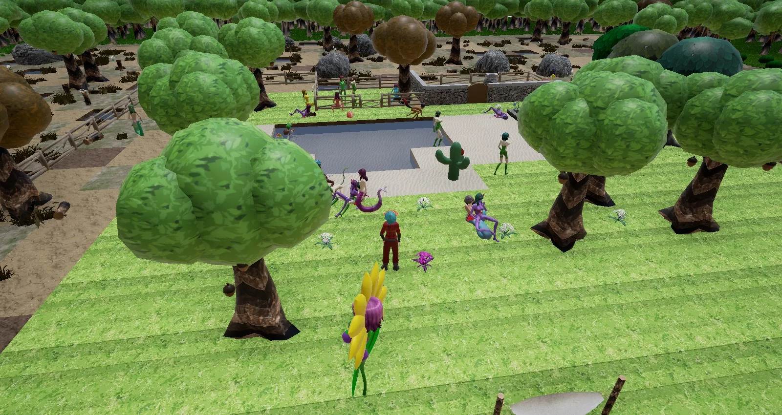 Изображение игры: Monster Girl Garden