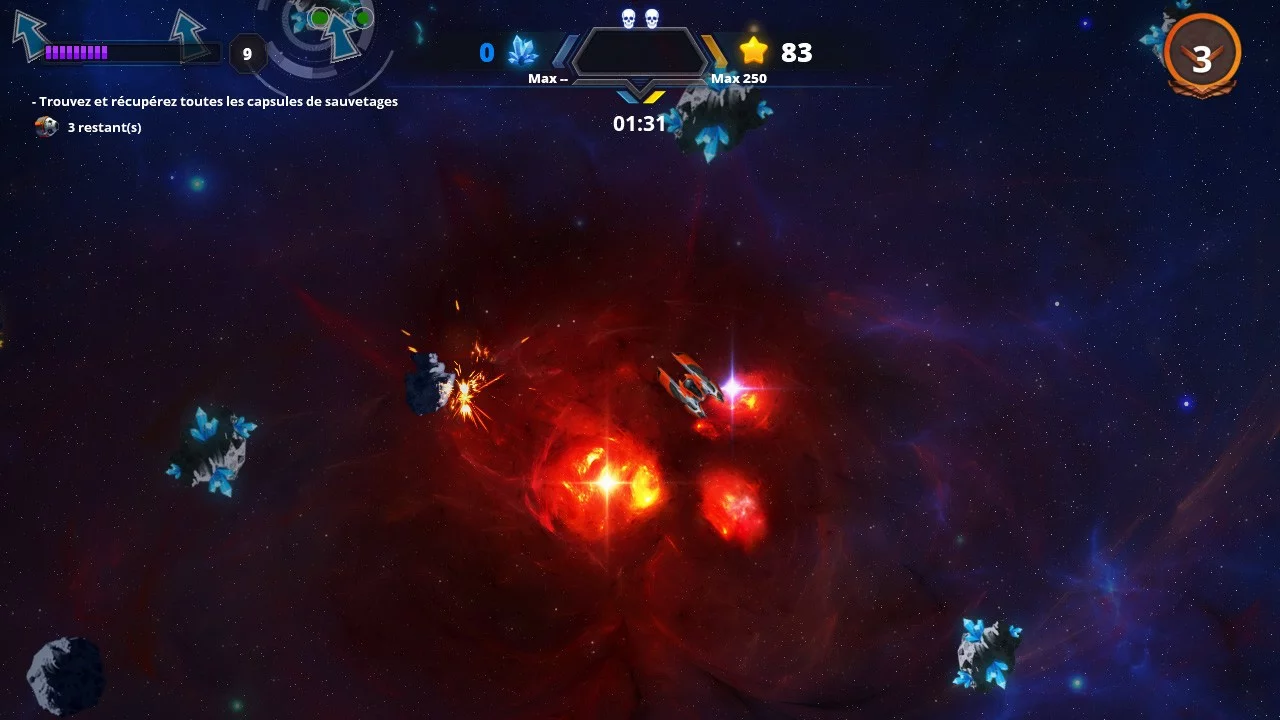 Изображение игры: Space Avenger – Empire of Nexx